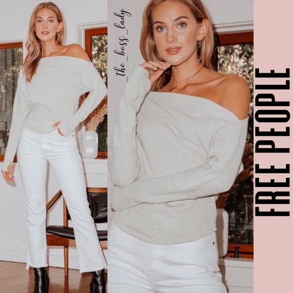 Free People thermal top off-the-shoulder XS - Picture 4 of 6